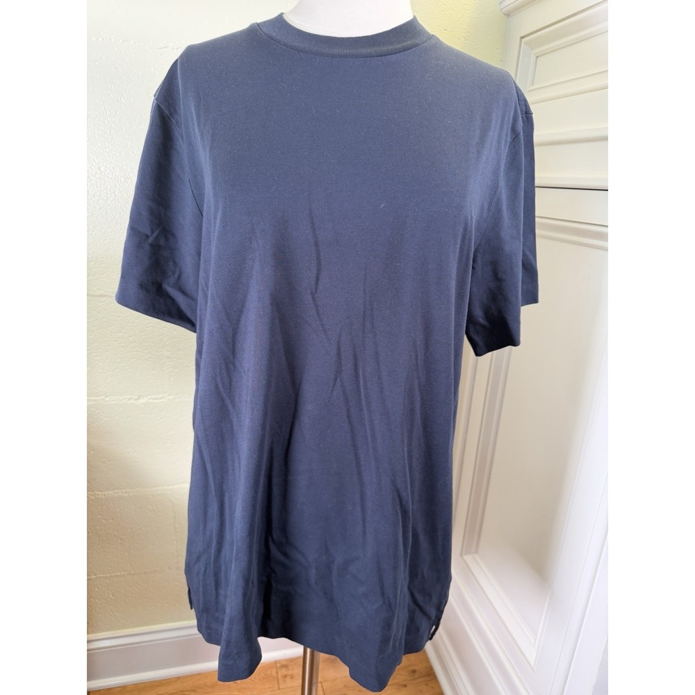 Son of a Tailor Men's Large Black Supima Cotton Crew Neck T-Shirt NWT Portugal